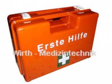 Erste-Hilfe-Koffer DIN 13169 - 2022 "San" inkl. Wandhalterung