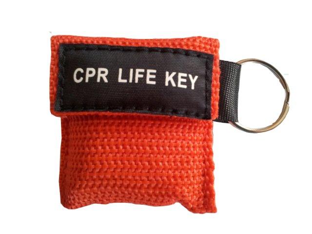  CPR-Life Key; Beatmungshilfe, Beatmungstuch,  Wiederbelebung, Beatmungsbeutel, HLW, Breitenausbildung, Beatmen