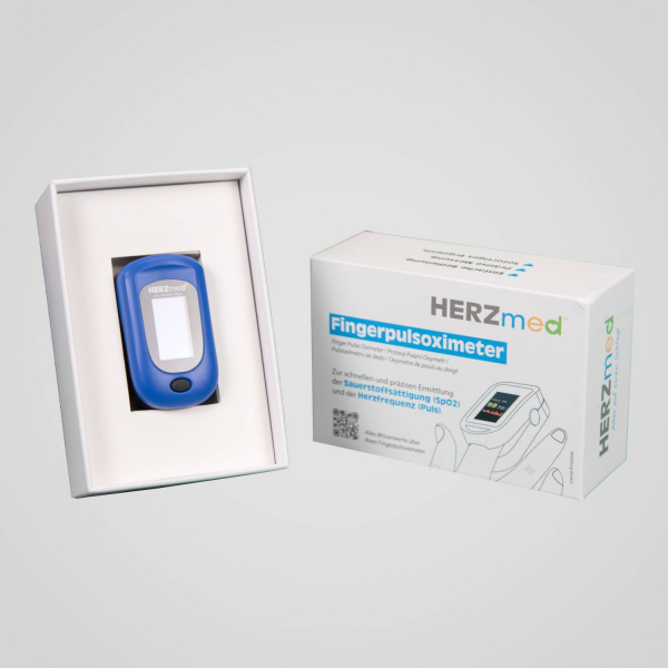 HERZmed Fingerpulsoximeter PC-60B Strong