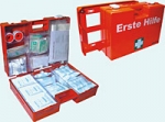 Erste-Hilfe-Koffer DIN 13169 - 2022 "Multi" inkl. Wandhalterung